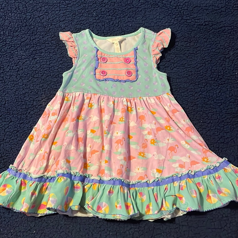 Matilda Jane Kids Dress - Pink and Mint